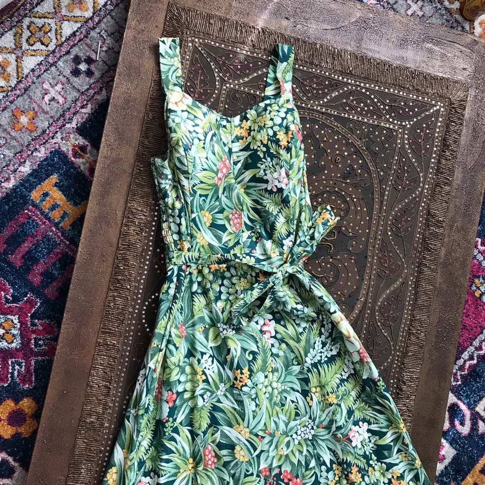 Vintage Botanical Sears sundress